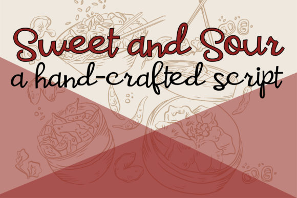 Sweet and Sour Font Poster 1