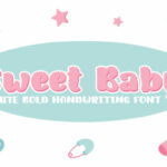 Sweet Baby Font Poster 1