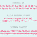 Sweet Baby Font Poster 6