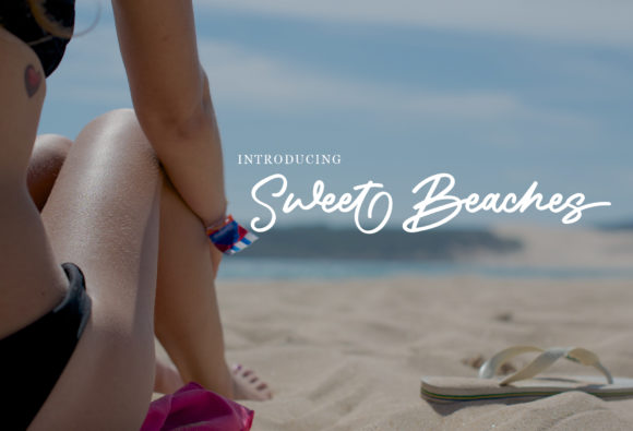 Sweet Beaches Font Poster 1