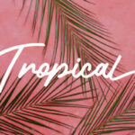 Sweet Beaches Font Poster 2