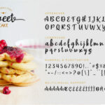 Sweet Cake Font Poster 6