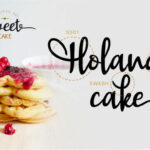Sweet Cake Font Poster 7
