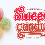 Sweet Candy Font Poster 1