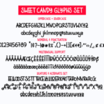 Sweet Candy Font Poster 6