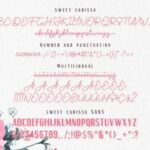 Sweet Carissa Font Poster 4