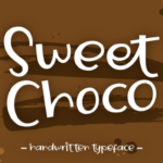 Sweet Choco Font Poster 1