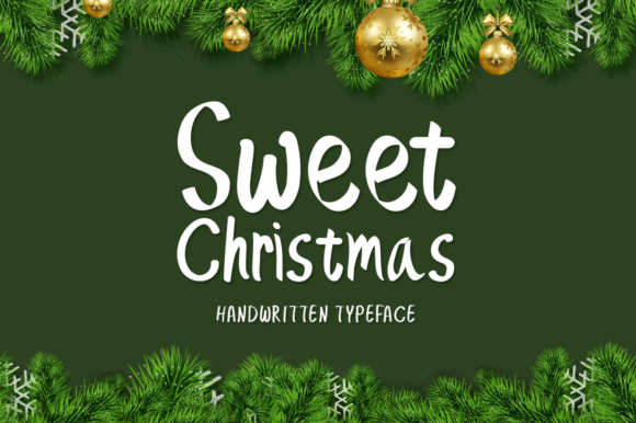 Sweet Christmas Font Poster 1