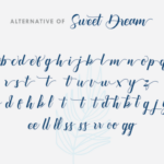Sweet Dream Font Poster 4
