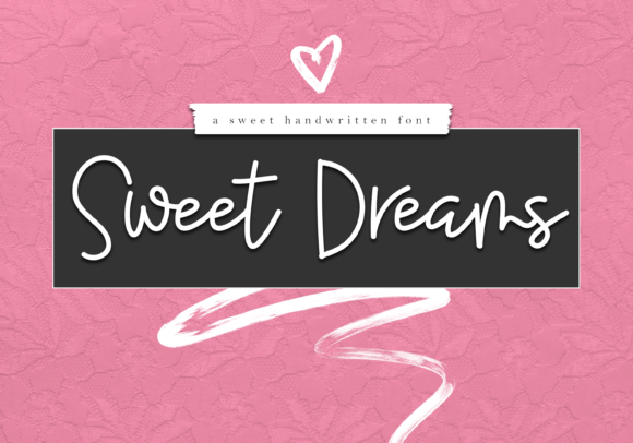 Sweet Dreams Font Poster 1