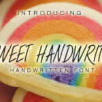 Sweet Handwrite Font Poster 1