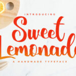 Sweet Lemonade Font Poster 1