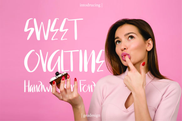 Sweet Ovaltine Font