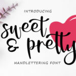 Sweet & Pretty Font Poster 1