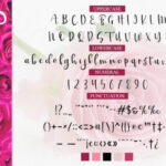 Sweet & Pretty Font Poster 6