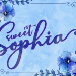 Sweet Sophia Font Poster 1