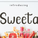 Sweeta Font Poster 1
