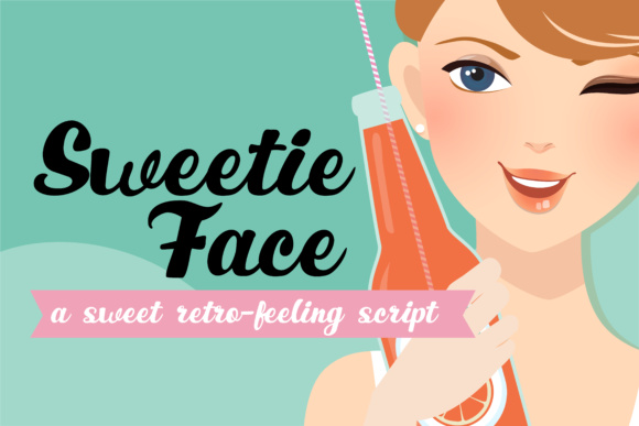 Sweetie Face Font Poster 1