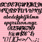 Sweetie Face Font Poster 2