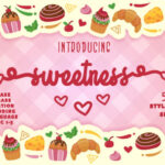 Sweetness Font Poster 1