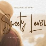 Sweety Lover Font Poster 1