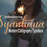 Syantiana Font Poster 1