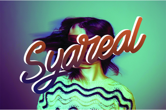 Syareal Font Poster 1