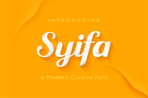 Syifa Script Font