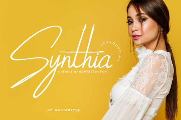 Synthia Font Poster 1