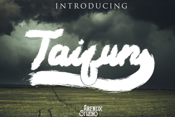 Taifun Font Poster 1