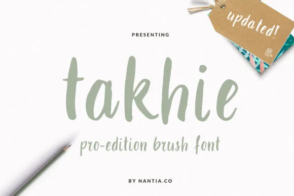 Takhie Font Takhie Font Poster 1