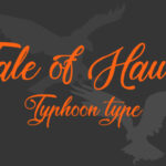 Tale of Hawks Font Poster 1