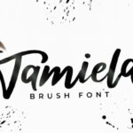 Tamiela Font Poster 1