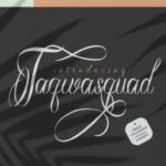 Taqwasquad Font Poster 1