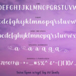 Tara Lynn Font Poster 5