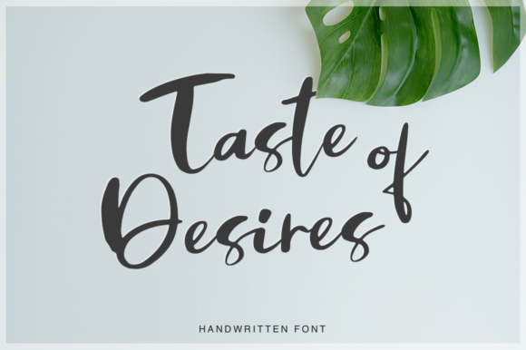 Taste of Desires Font