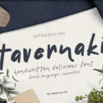 Tavernaki Font Poster 1