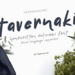 Tavernaki Font Poster 6