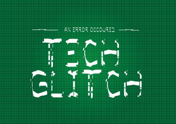 Tech Glitch Font