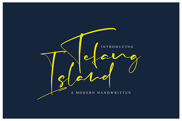 Tefang Island Font