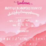 Teodorra Font Poster 6