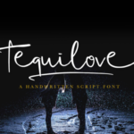 Tequilove Font Poster 1