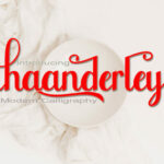 Thaanderley Font Poster 1