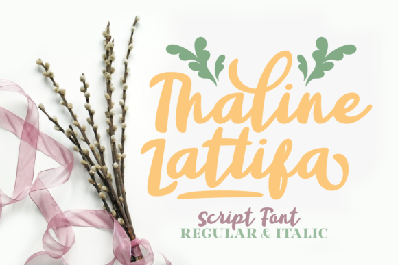 Thaline Lattifa Font Poster 1