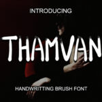 Thamvan Font Poster 1