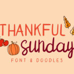 Thankful Sunday Font Poster 1