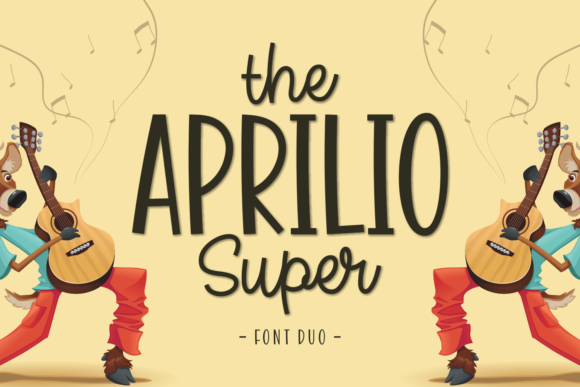 The Aprilio Super Font