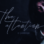 The Attention Font Poster 1