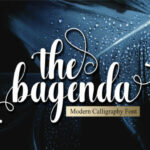 The Bagenda Font Poster 1