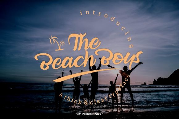 The Beach Boys Font